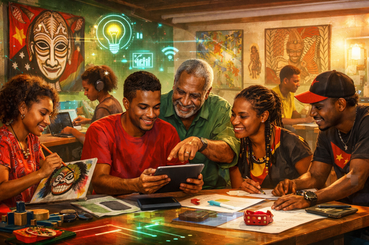 Workshops, Mentorship, and Community: Building a Creative Ecosystem in PNG